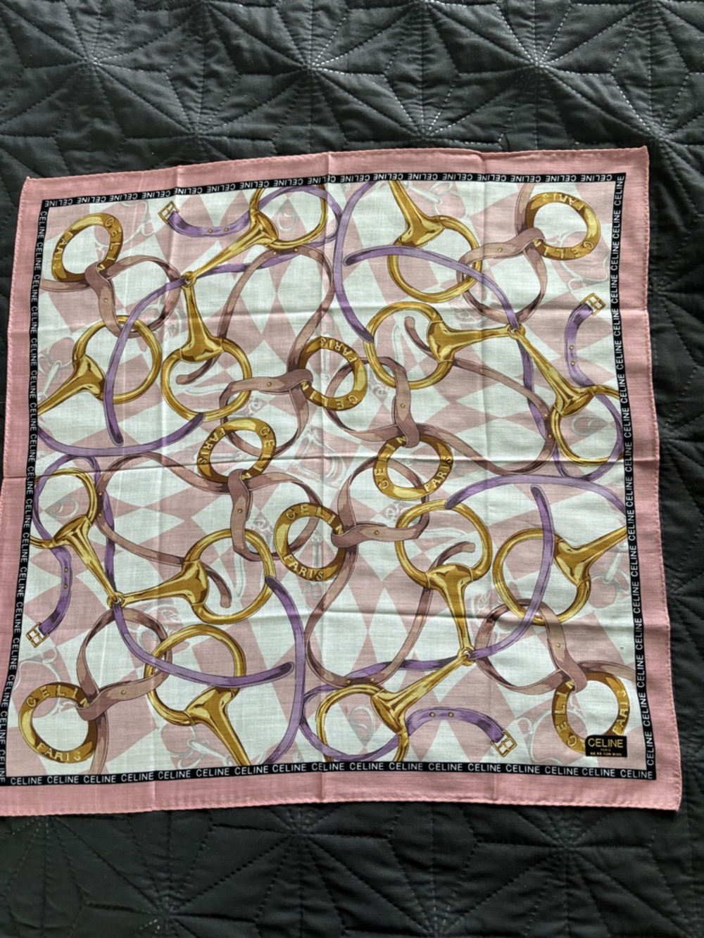 Celine paris Vintage
Handkerchief Scarf